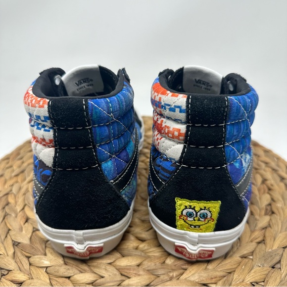 Vans Sk8 Hi 38 DX x Sandy Liang x SpongeBob SquarePants Sneakers Patchwork - Picture 7 of 9